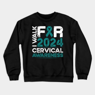 Cervical Awareness Walk 2024 Crewneck Sweatshirt